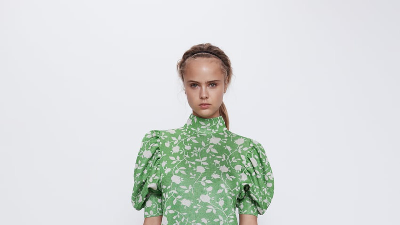 Robe en jacquard
