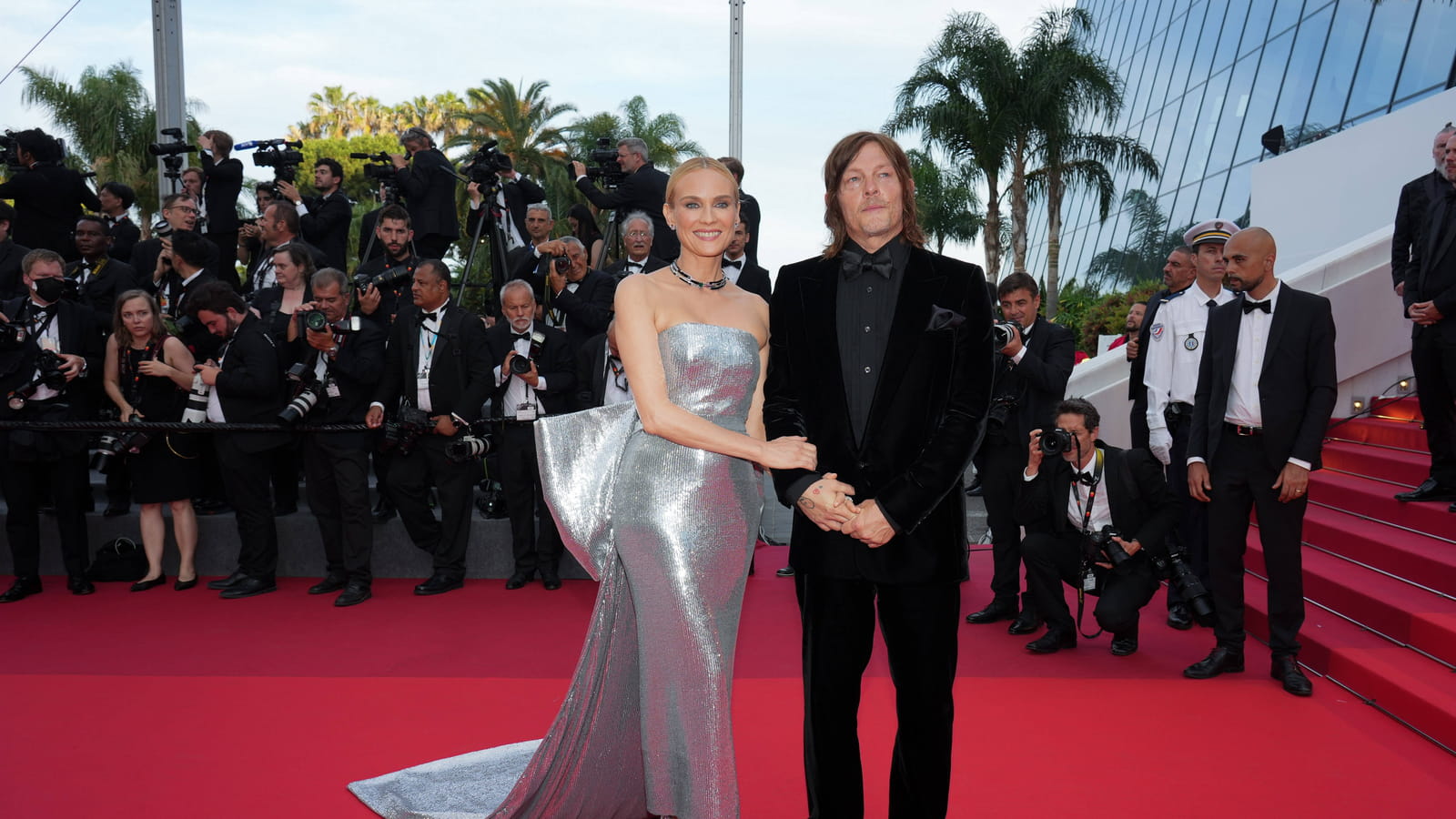 Diane Kruger et Norman Reedus 