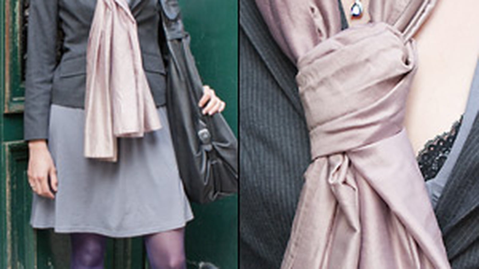 Foulard soyeux