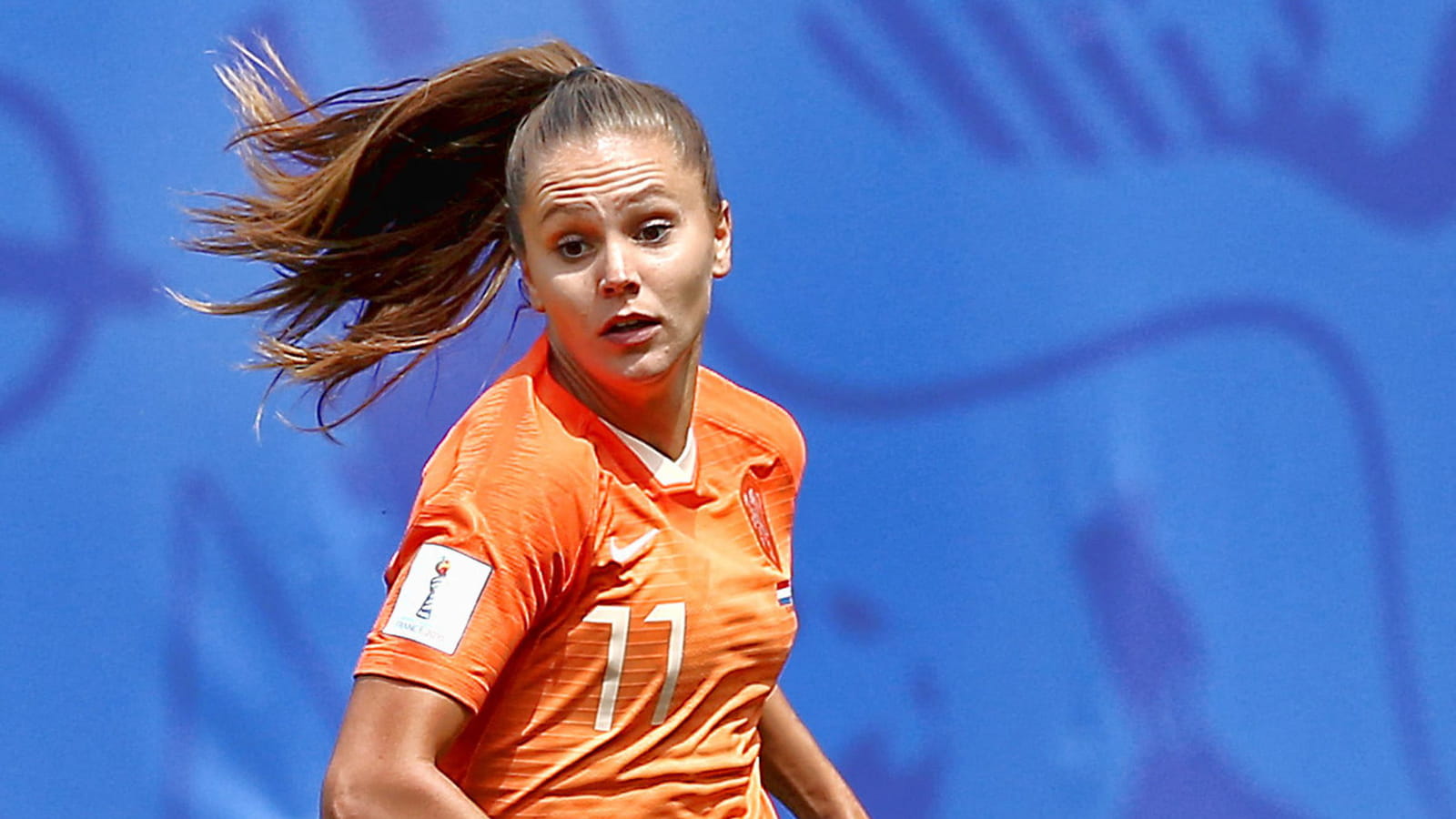 Lieke Martens lors de la Coupe du Monde 2019