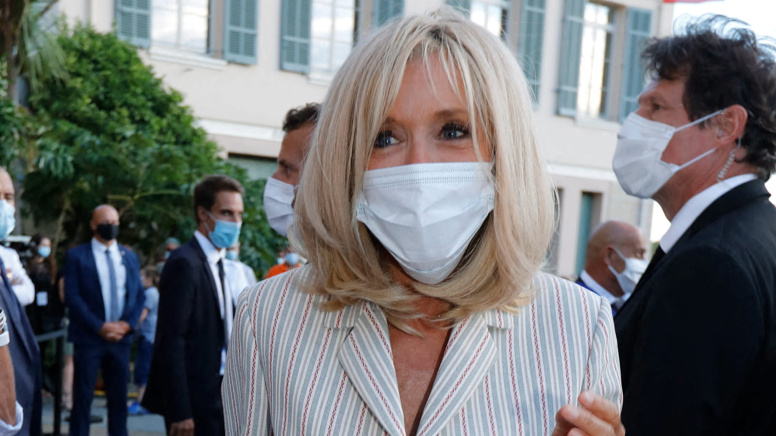 Brigitte Macron le 17 août 2020