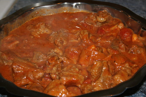 Curry d'agneau