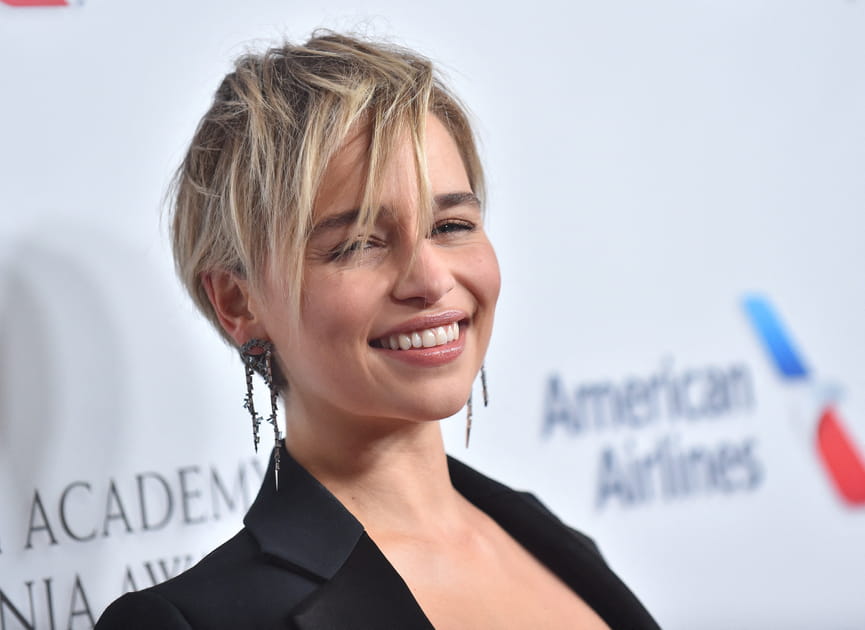 Le court graphique d'Emilia Clarke