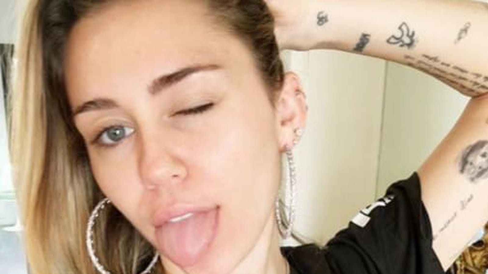 Miley Cyrus au naturel 