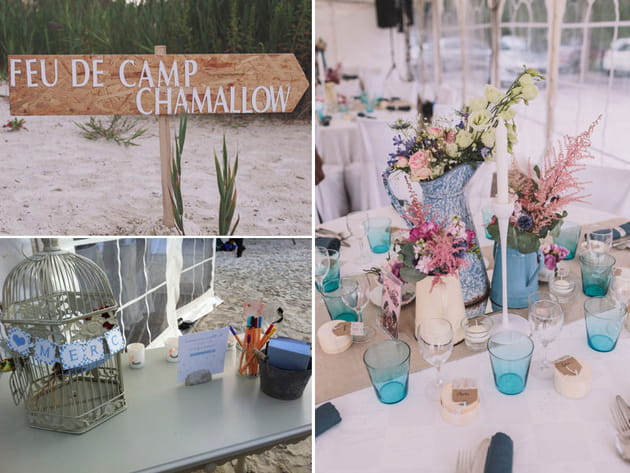 Un mariage guinguette, par Ameliage