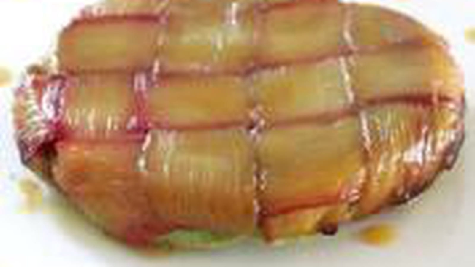 Tarte tatin à la rhubarbe