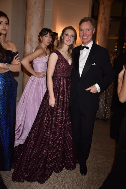 Son Altesse Royale Charlotte de Nassau et son p&egrave;re Son Altesse Royale Prince Guillaume de Luxembourg