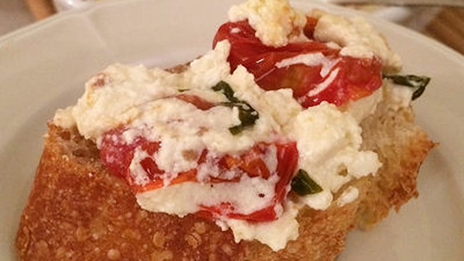 Dip chevre feta ricotta et basilic