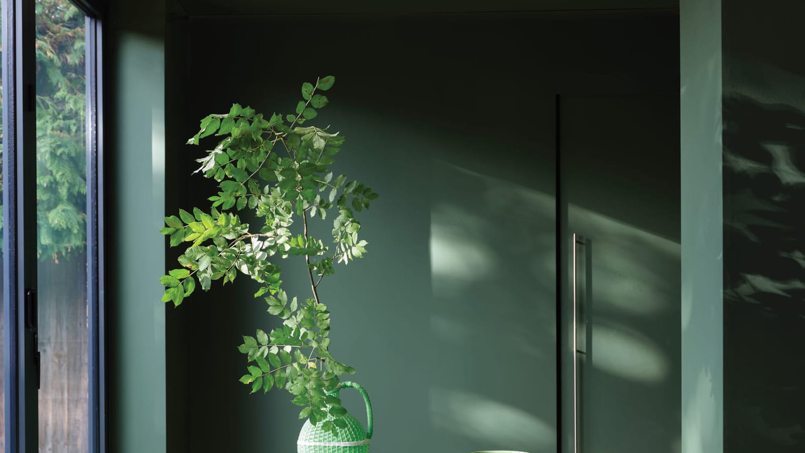 Plafond vert