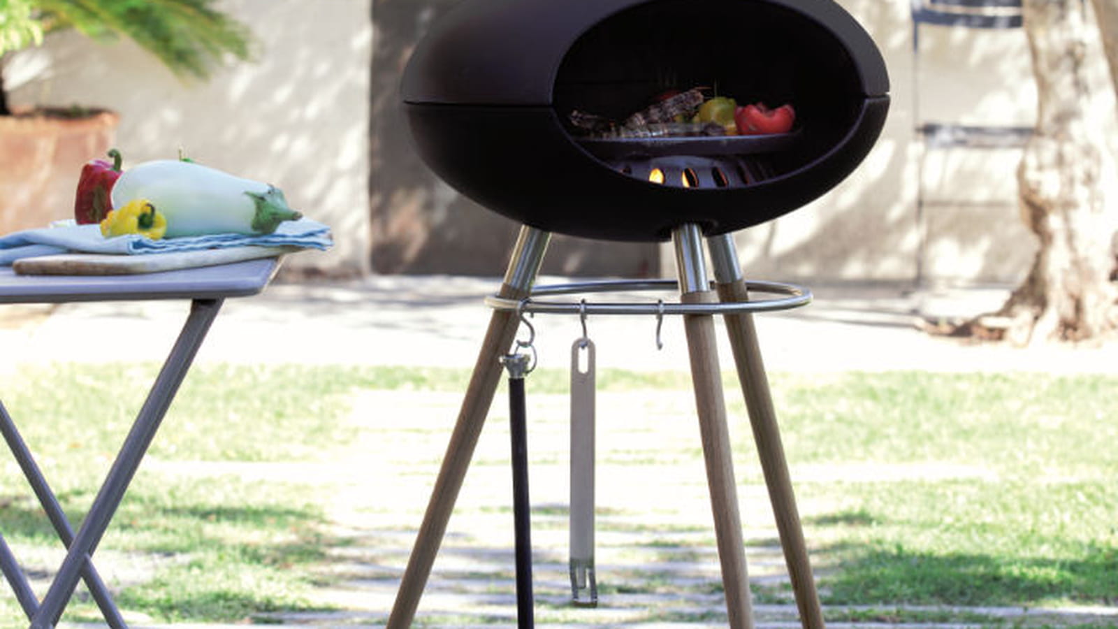 Barbecue au bois Jardiland