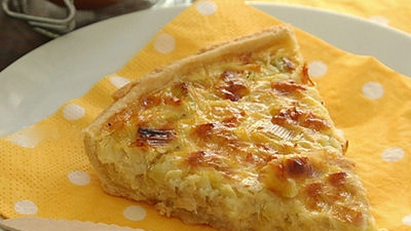 Tarte aux poireaux