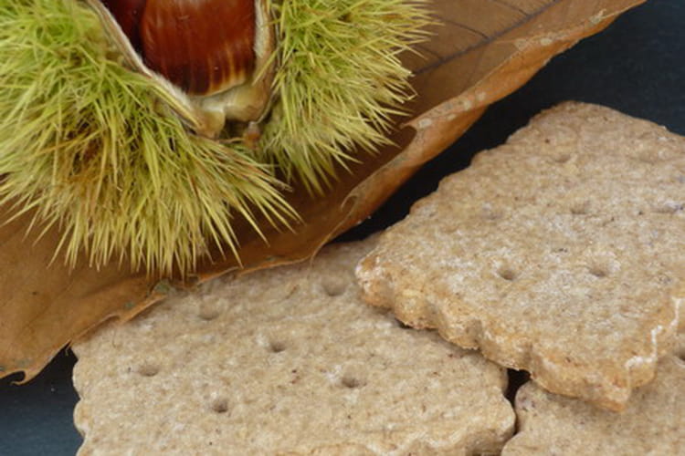 Recette de Biscuits à la farine de châtaigne