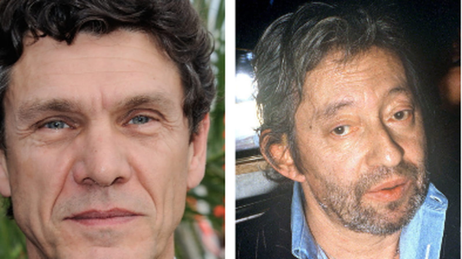 Marc Lavoine et Serge Gainsbourg