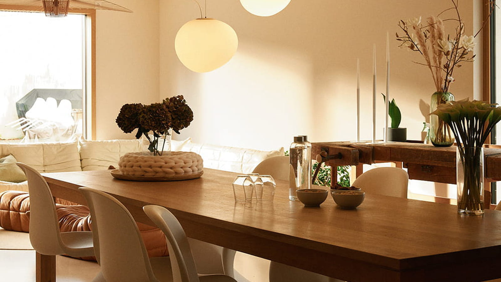 Salle à manger après