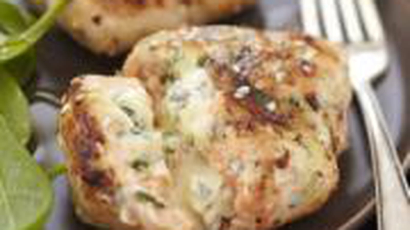 Crépinette de saumon au Bresse Bleu