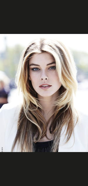 Coupe longue d&eacute;grad&eacute;e