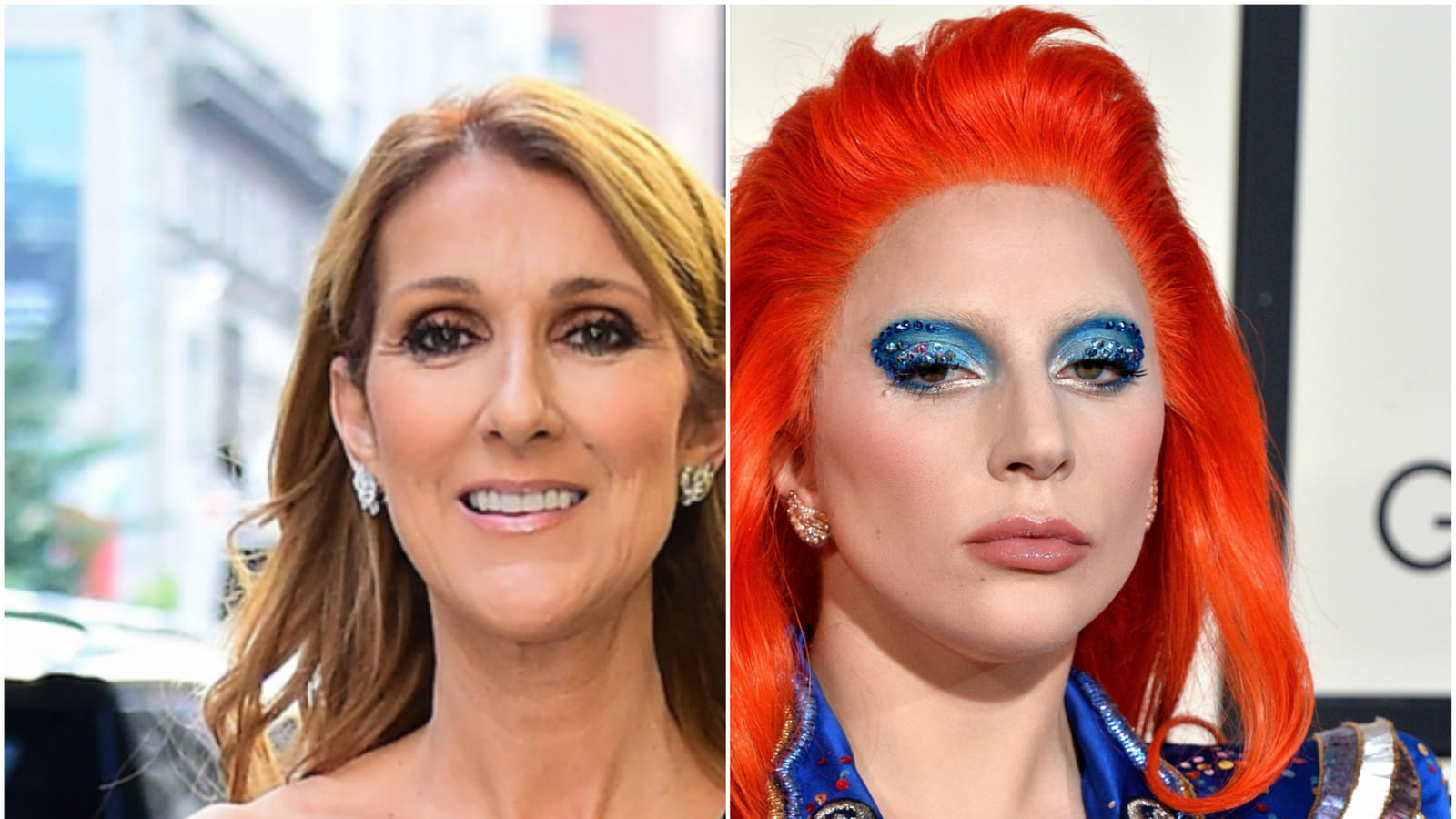 Lady Gaga et Céline Dion