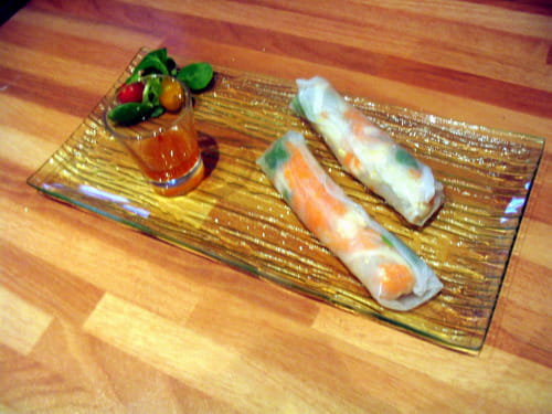 Rouleaux de printemps au crabe