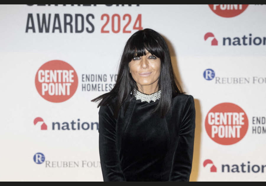 Le rouge &agrave; l&egrave;vres beige de Claudia Winkleman