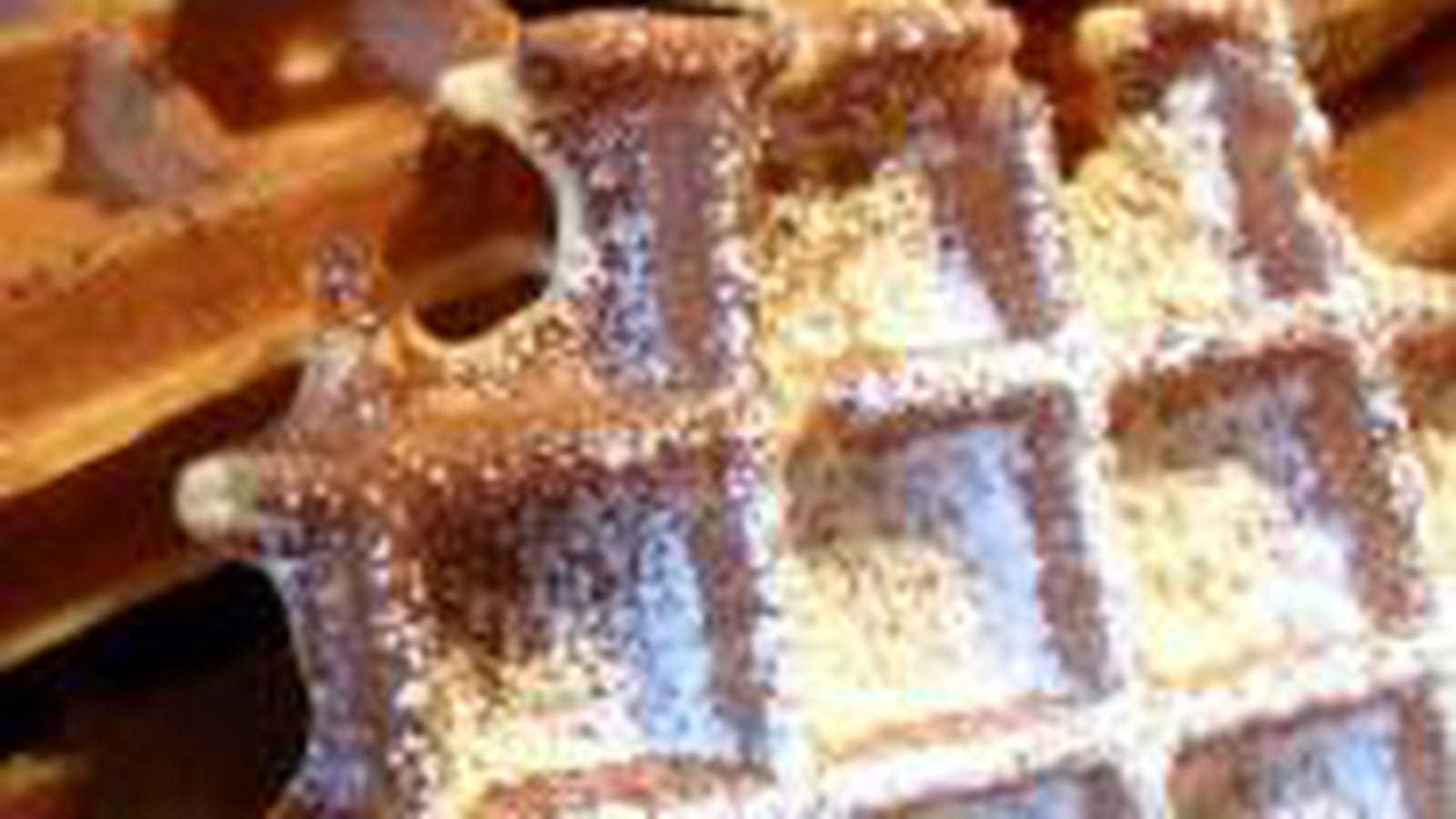 Gaufres au lait concentré