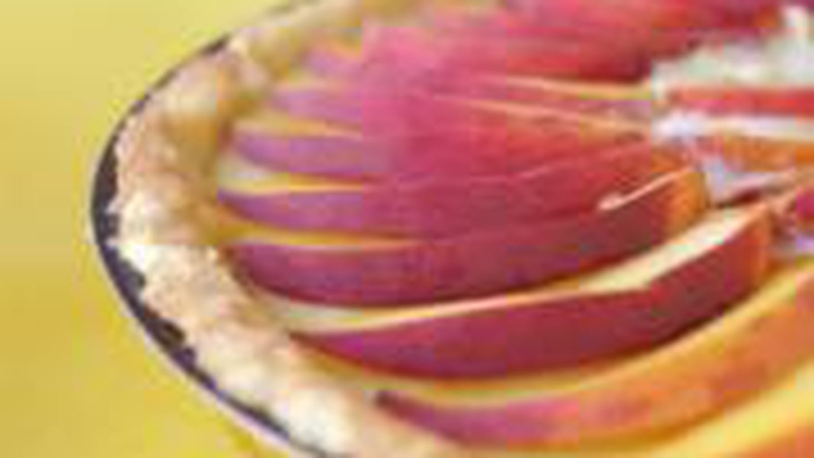 Tarte aux pêches