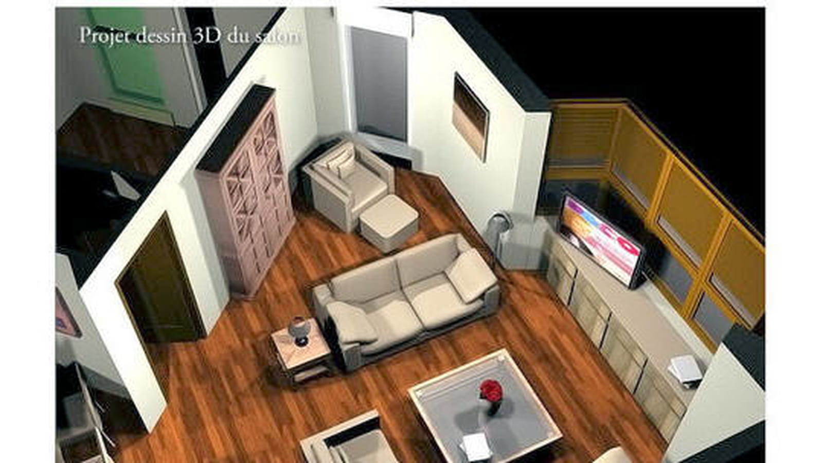 Le projet en 3D