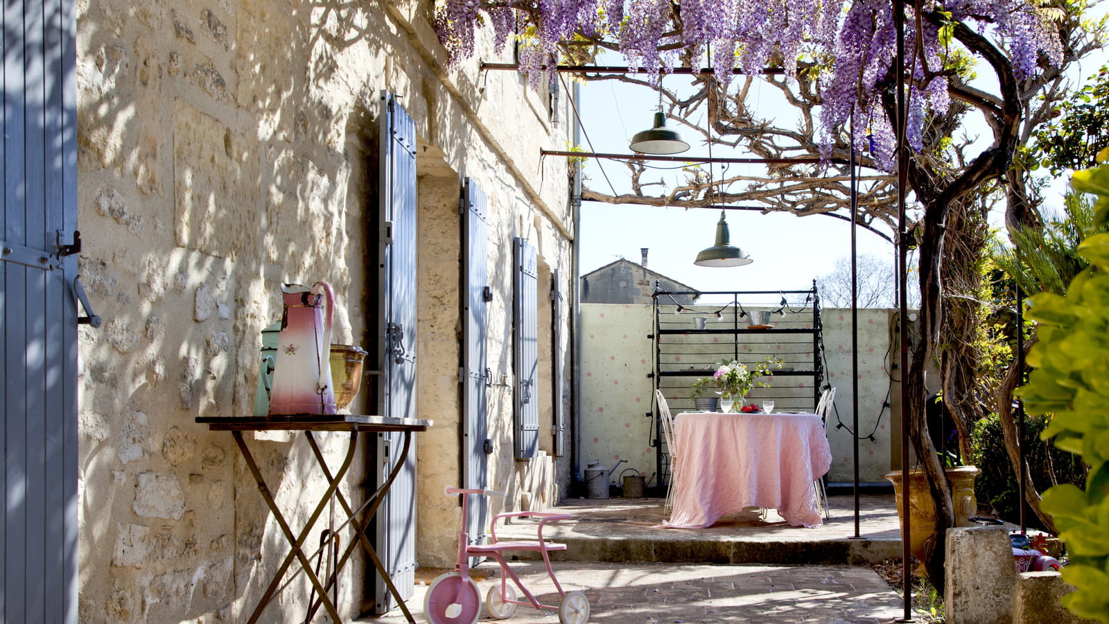 Salle à manger extérieure