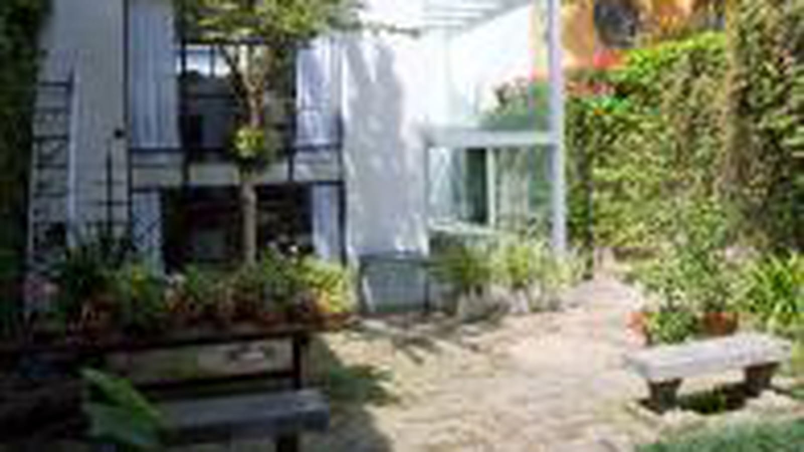Cour verdoyante