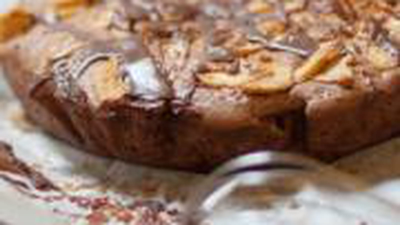 Banana brownie
