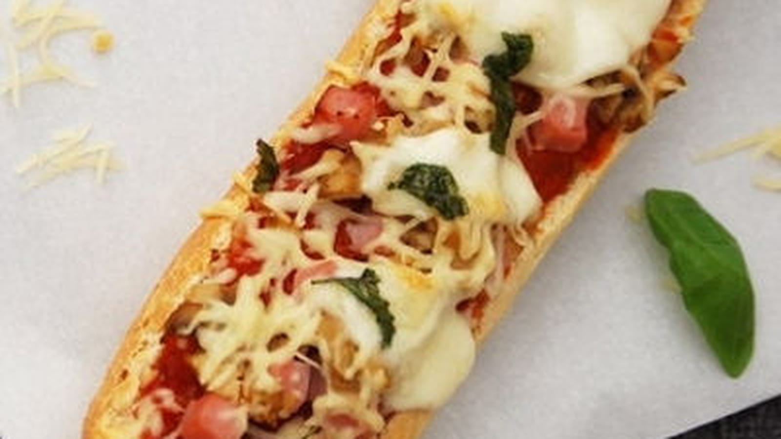 Baguettines pizza