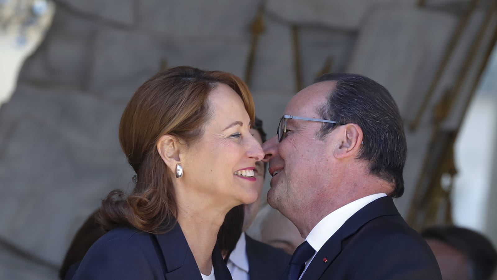 François Hollande et Ségolène Royal 