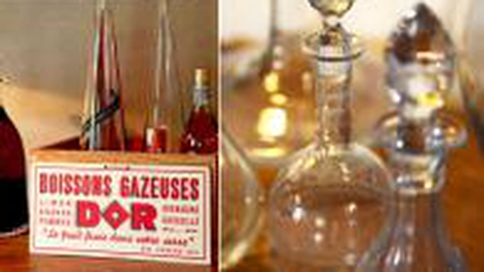 Carafes en cristal