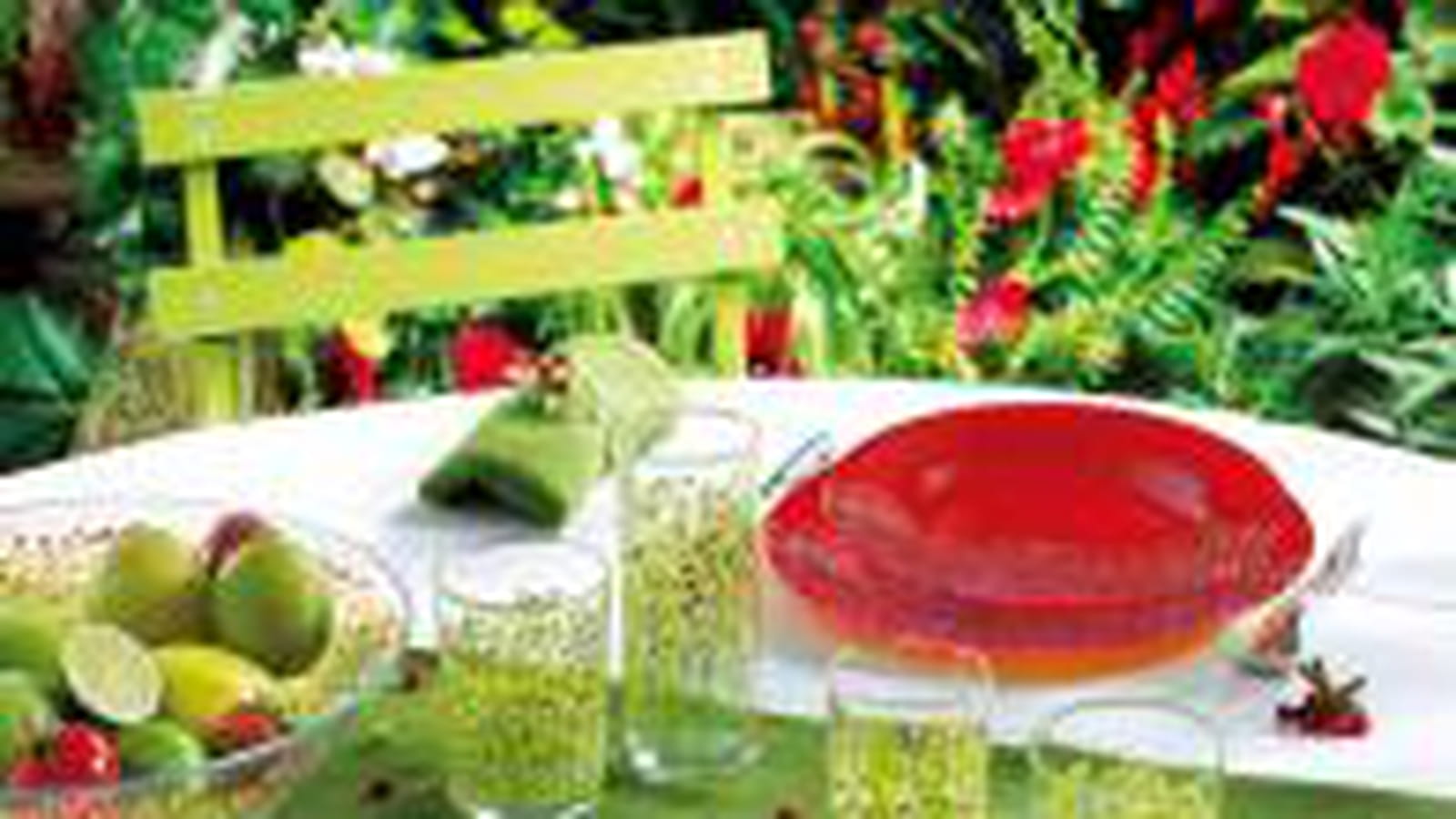 Vert et rouge