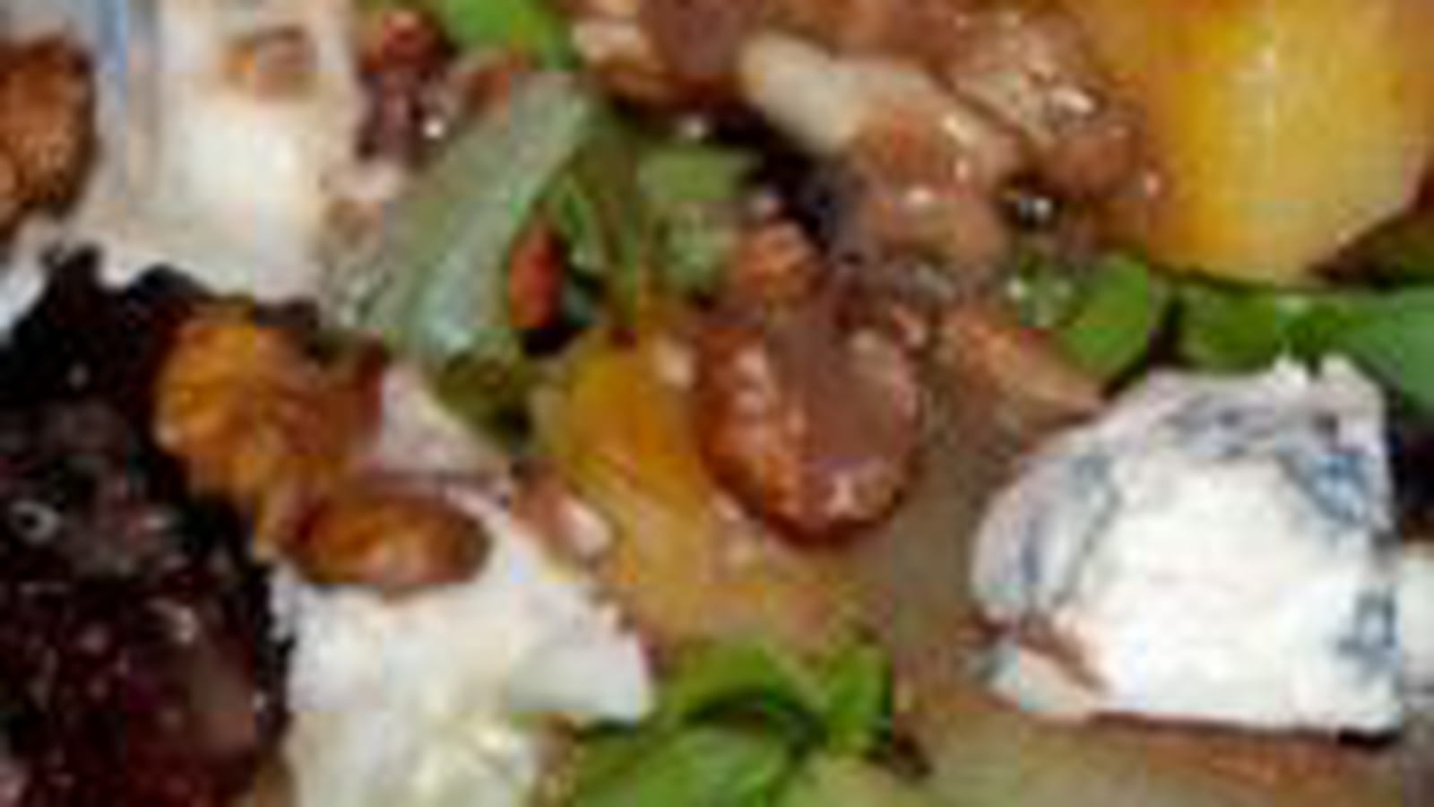 Salade fantaisie automnale
