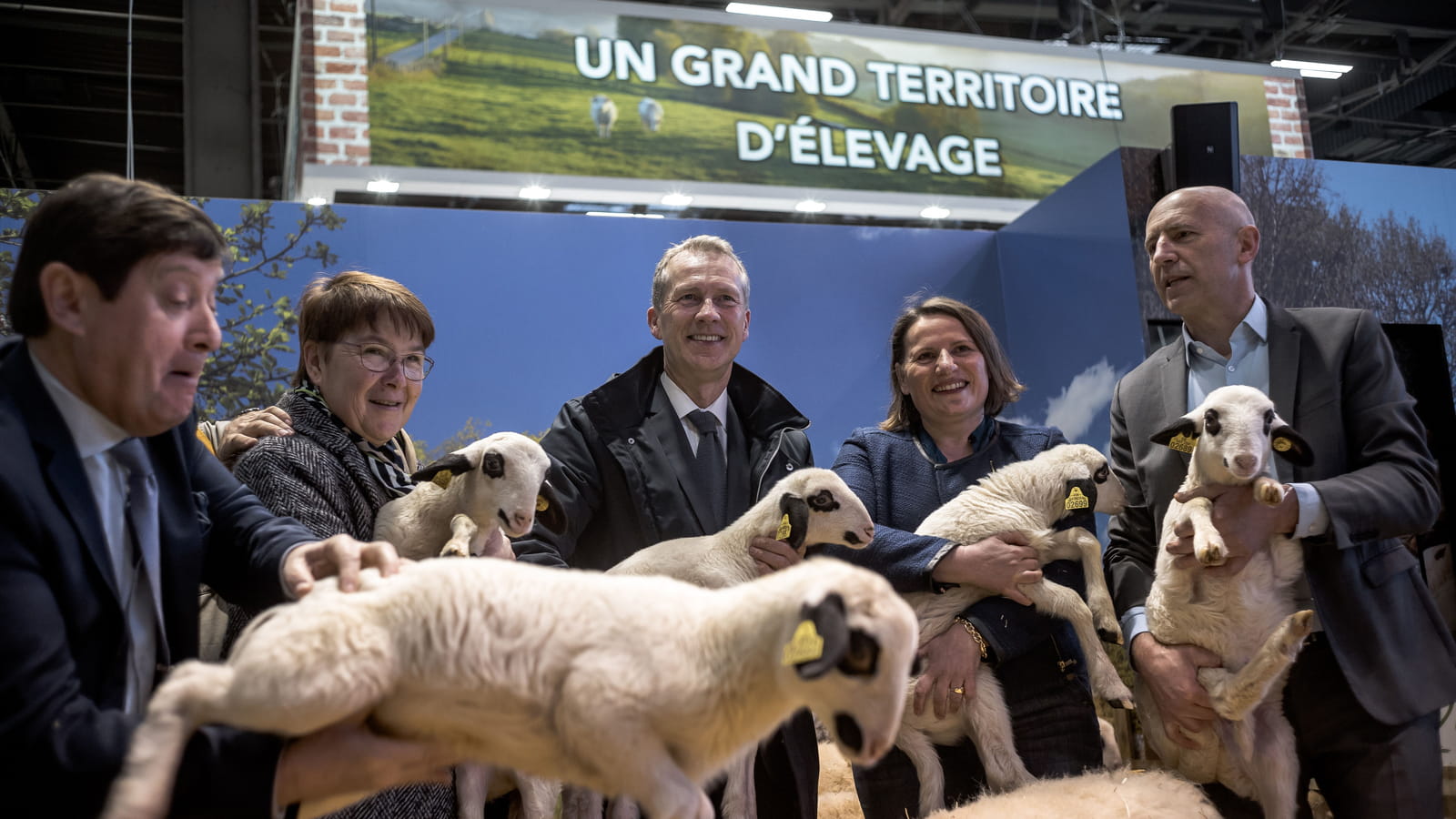 Patrick Kanner, Valérie Rabault, Dominique Potier, Eric Andrieu et Olivier Faure