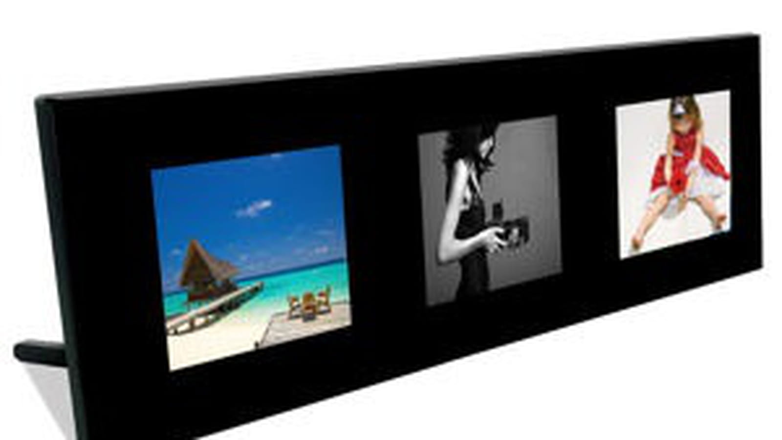 Cadre photo triptyque numérique Gallery 7 de Telefunken
