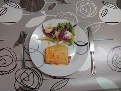 Raclette roulée aux pommes de terre