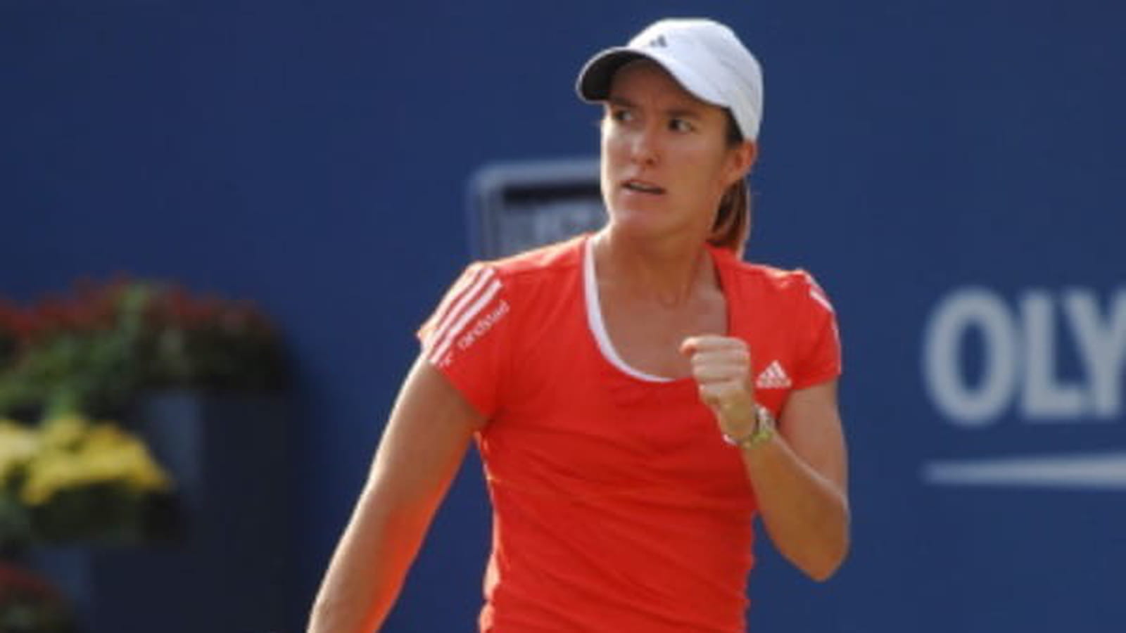 Justine Henin à l’US Open en 2007