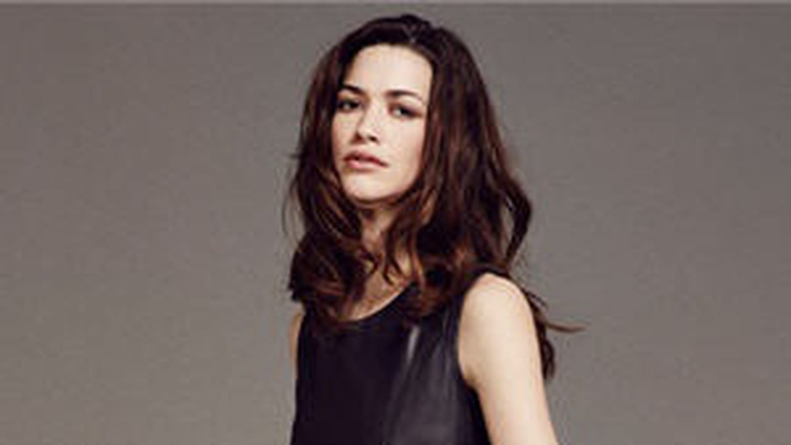 Robe en cuir d'agneau de IKKS Women