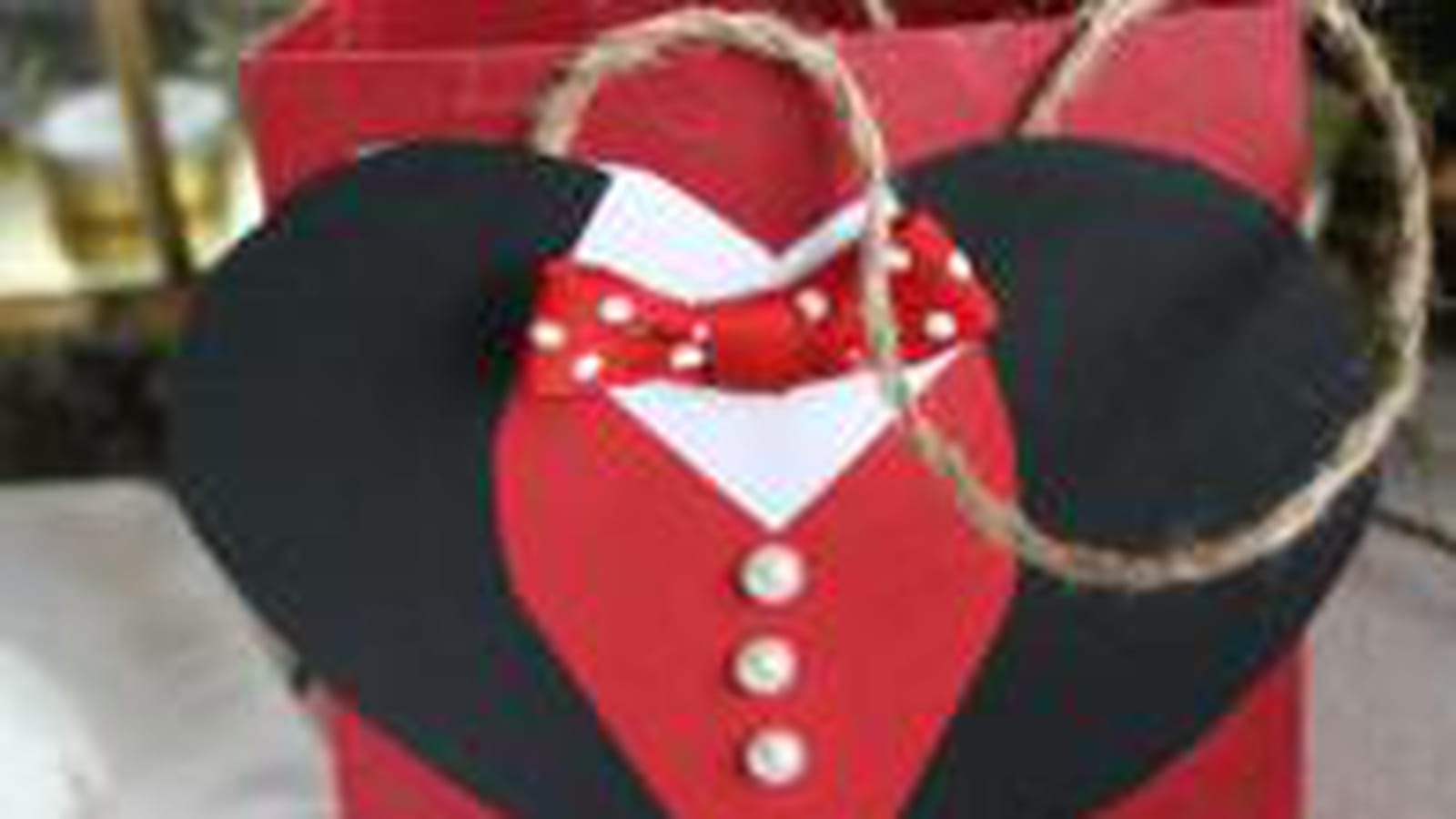 Pochette cadeau pour la Saint-Valentin