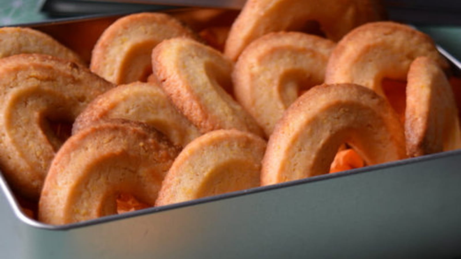Biscuits de polenta à l'orange