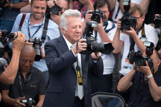 Dustin Hoffman est passé de l'autre côté des flashs