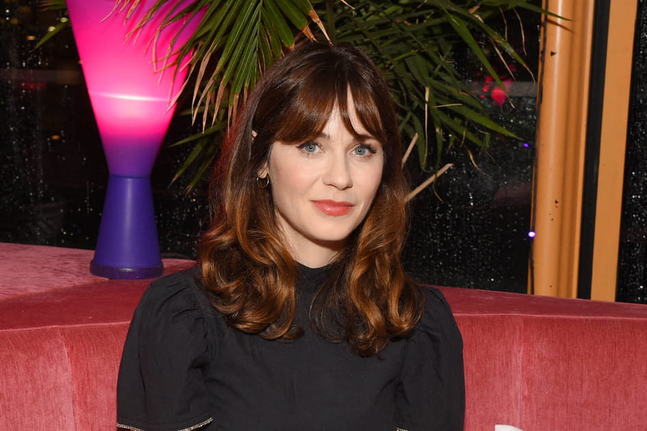 La frange rideau de Zooey Deschanel