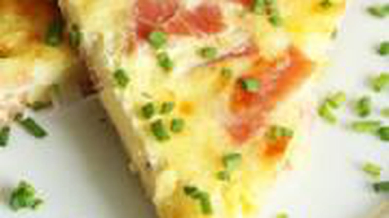 Quiche lorraine sans pâte