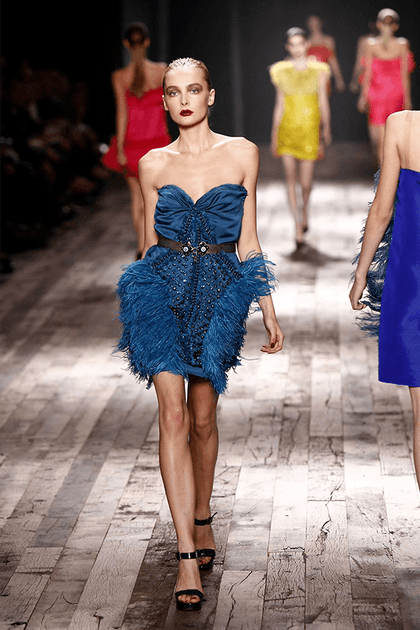 Défilé Lanvin printemps-été 2008 par Alber Elbaz