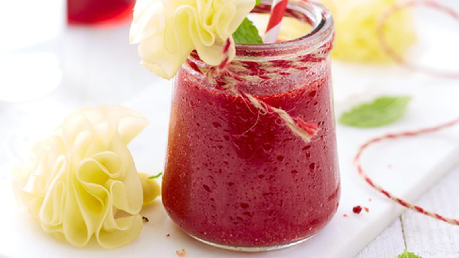 Smoothie poivron rouge, tomates et betterave