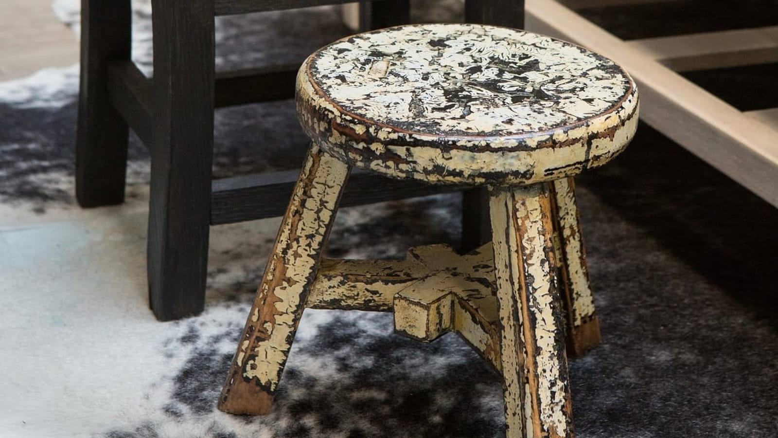 Tabouret dans son jus