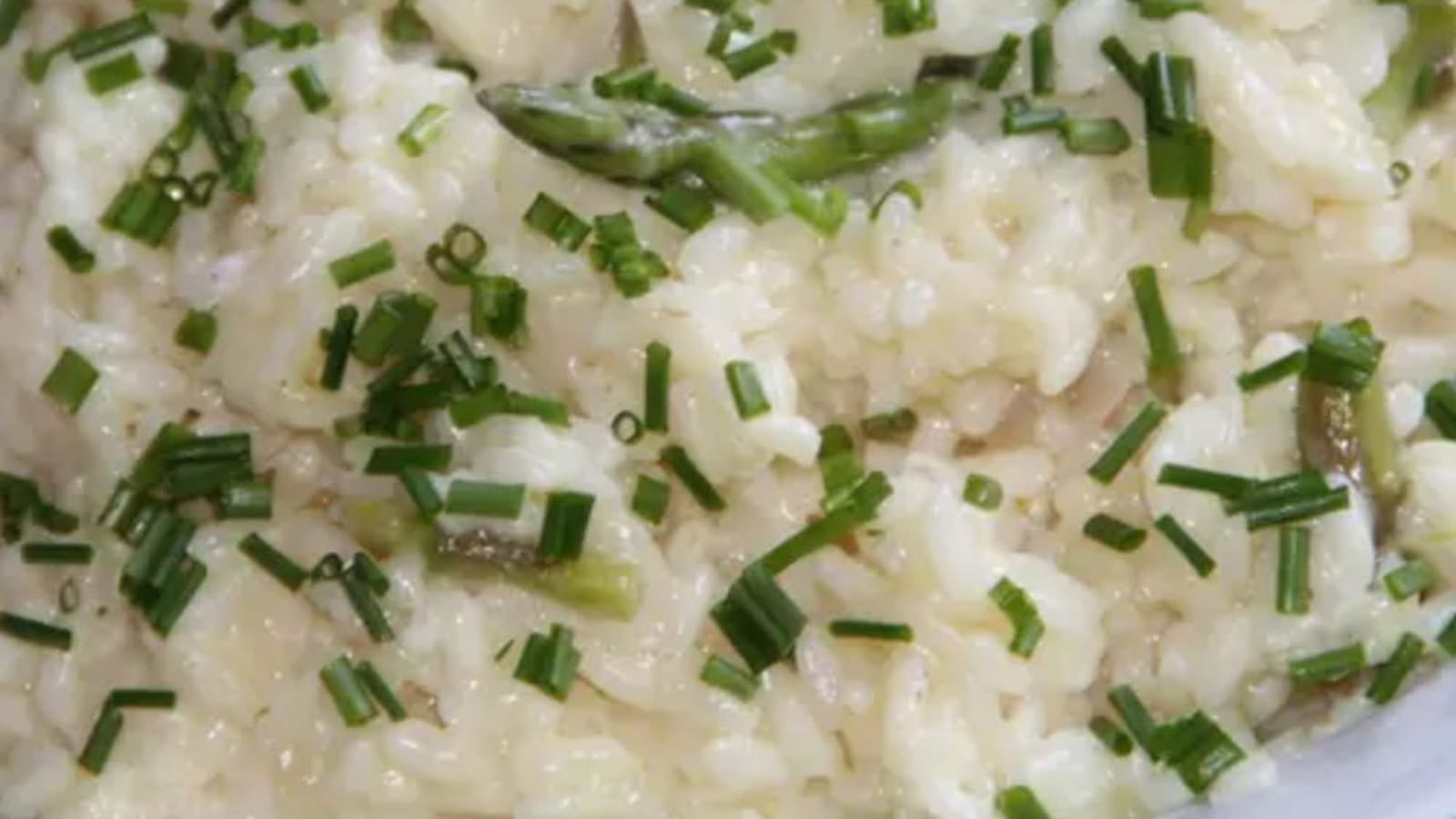 Risotto de printemps aux asperges vertes