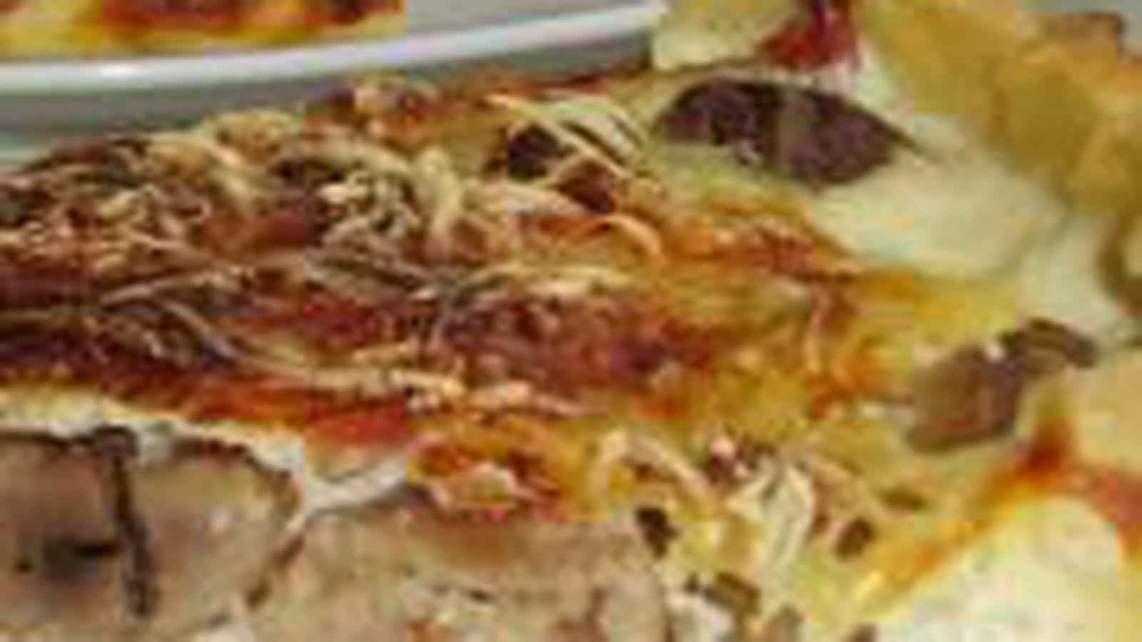 Tarte aux marrons et aux lardons