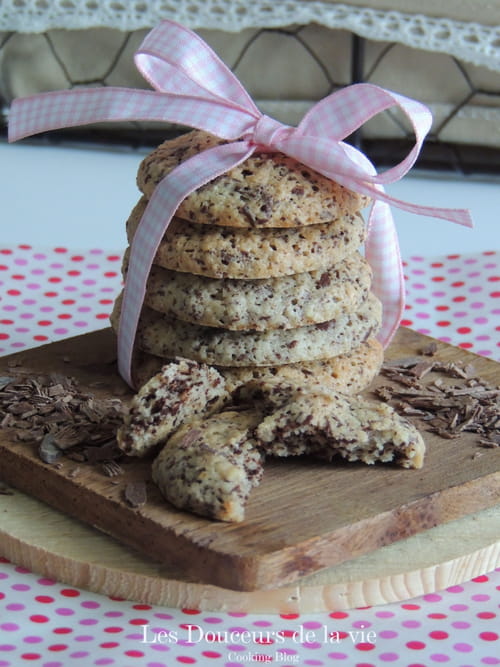 Macarons de Nancy aux copeaux de chocolat
